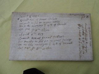 Antique VELLUM INDENTURE 1787 Thornborough Buckingham
