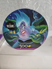 New Ceaco Disney Little Mermaid Ursula 500 Piece Puzzle No Poster Inside