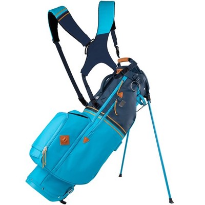 Sun Mountain Mid-Stripe Dual Strap Stand Golf Bag - N240125 - Car Sea/Teal/Sdn