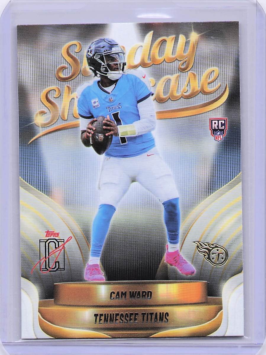 2025 Topps Signature Class #SS-2 Cam Ward Sunday Showcase