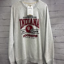 Indiana Hoosiers Homefield Unisex 2025 Big Ten Football Champions Sweatshirt XL