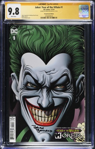 Joker: Year of the Villain #1 Brian Bolland Trade Variant CGC 9.8 - Signed
