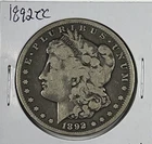 1892-CC Morgan Dollar : Very Good  VG