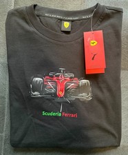 Puma Scuderia Ferrari Race Graphic Tee Black US L New with Tags
