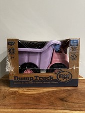 Green Toys Pink & Purple BIG Dump Truck Toy Made In USA 100% Recycled Plastic