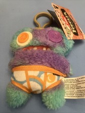 Fuggler Funny Ugly Monster Keychain Plush Keyring Gaptooth Mcgoo