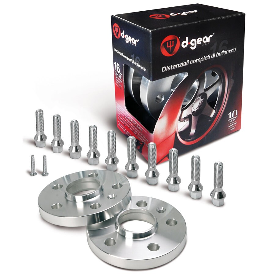 Distanziali 16mm 5x120 d72.5 + Bulloni - Ricambio RE Qualità Garantita