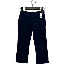 Gap Kids Chino Dress Pants NWT Youth Sz 6 Regular Indigo Straight Leg Uniform
