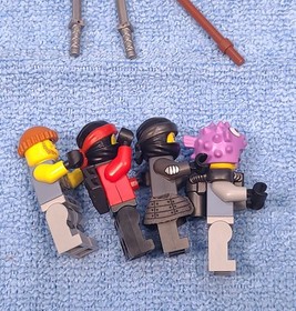 LEGO Ninjago 70611 Water Strider NEAR COMPLETE + ALL FIGURES READ DESCRIPTION