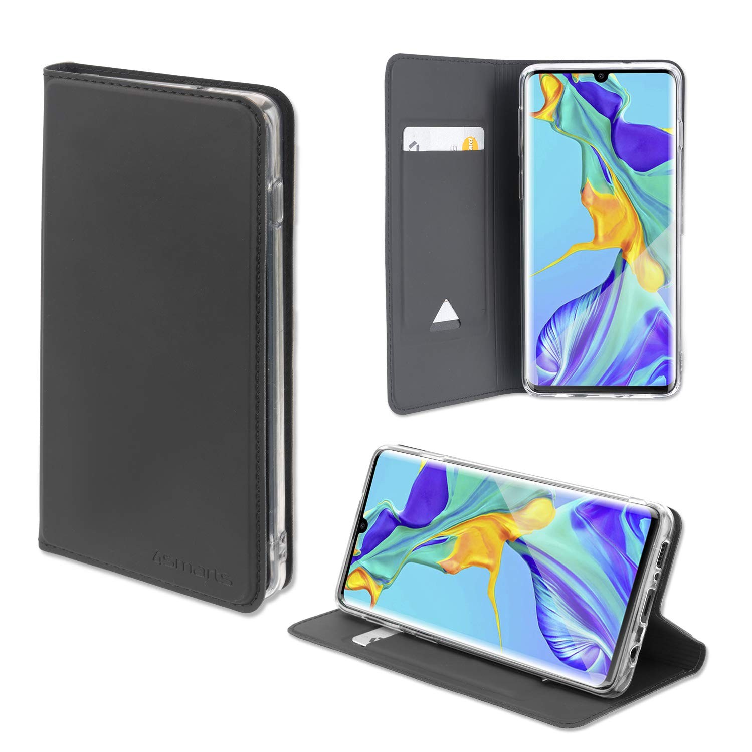 смартфон 4smarts Flip-Tasche URBAN Lite для Huawei P30 Lite/новый schwarz