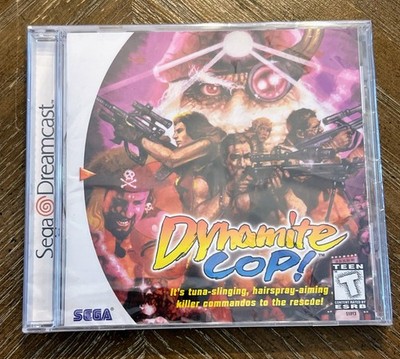 Dynamite Cop! (Sega Dreamcast, 1999) Brand New Factory Sealed