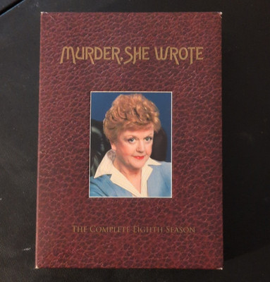 Murder, She Wrote Complete Eighth Season DVD Box Set (3-Disc) Universal Slipcase