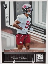 2025 Donruss Elite Emeka Egbuka /299 RC #25 Tampa Bay Buccaneers Rookie Card