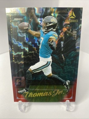 Panini 2025 Luminance Brian Thomas Jr. #18 Red /25 Jaguars Football