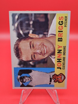#ad 1960 Topps #376a Johnny Briggs : White back $2.69