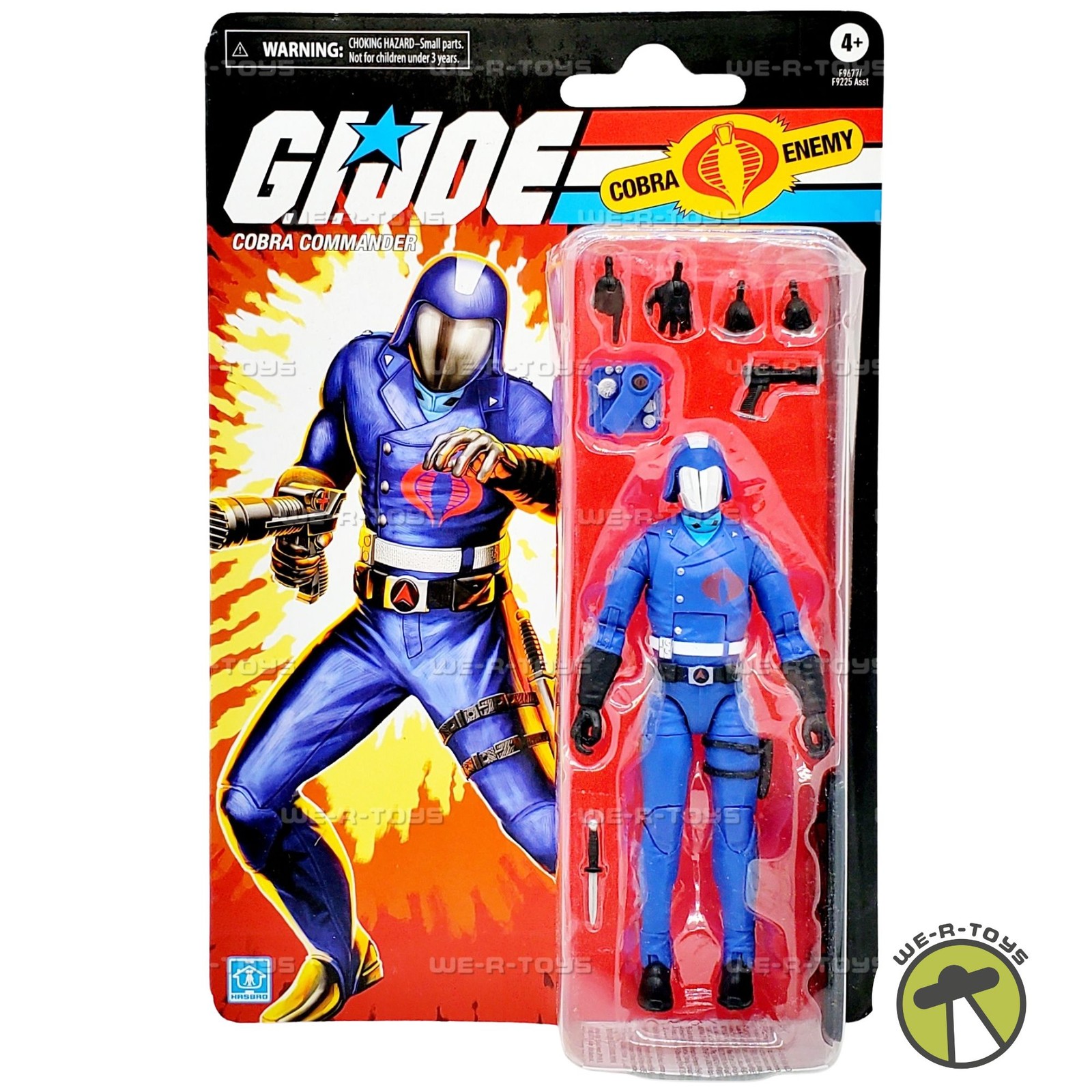 G.I. Joe Classified Series Cobra Commander Action Figure 2024 Hasbro F9677