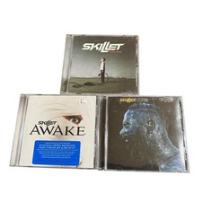Skillet 3 CD Lot Unleashed Comatose Awake Chr...