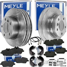 MEYLE BREMSSCHEIBEN + BELÄGE HANDBREMSE VORNE+HINTEN passend für BMW 1er E81 E87