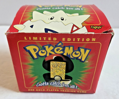 23 karat gold plated pokemon card togepi Togepi [Gold Plated] Prices | Pokemon Burger King