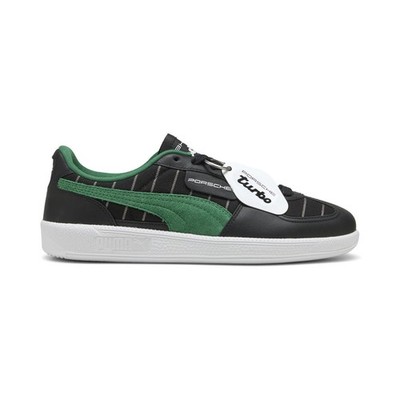 PUMA Porsche Legacy Palermo Pinstripe Lace Up  Mens Black Sneakers Casual Shoes