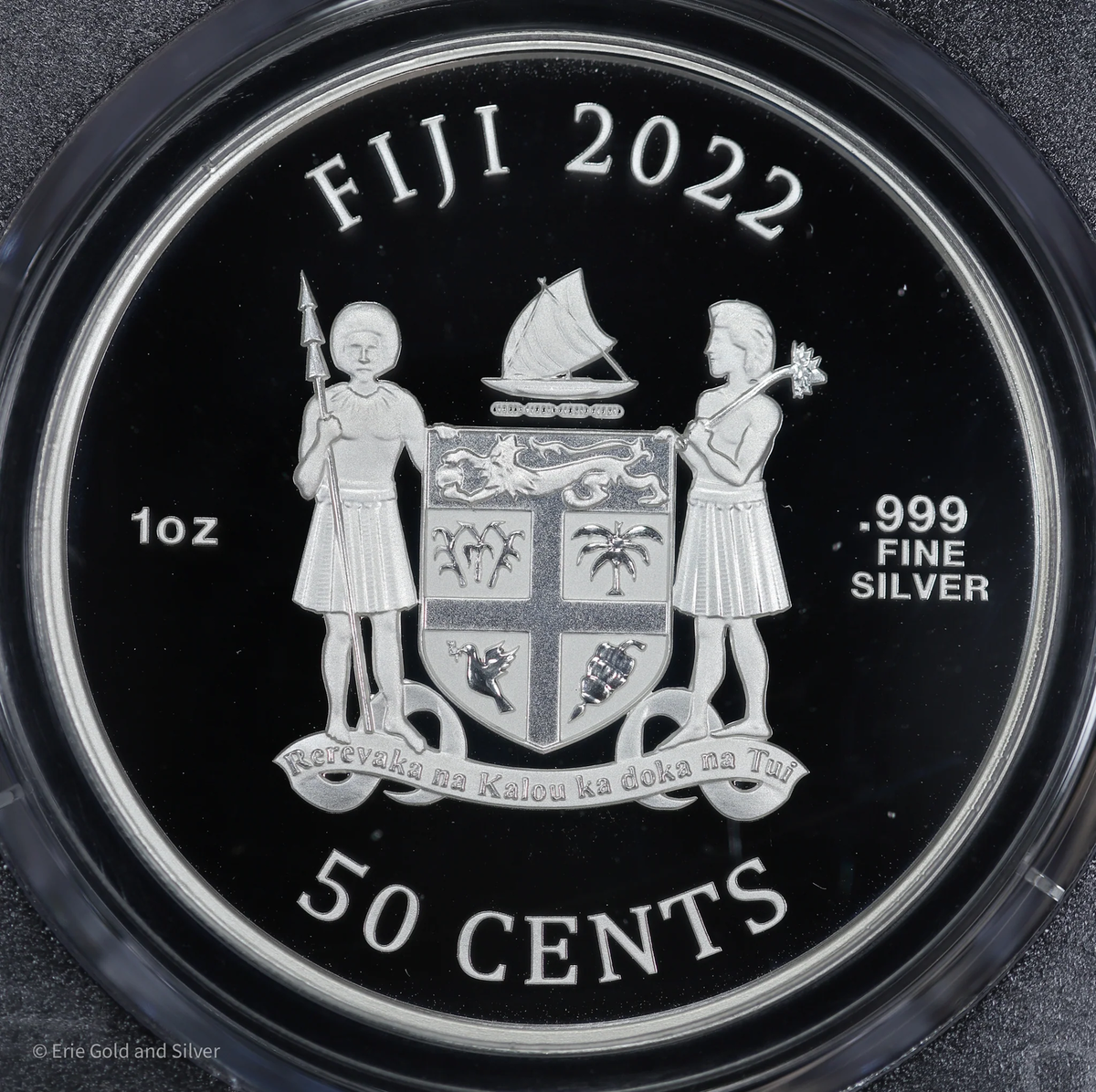 2022 Fiji 50c 1 oz .999 Fine Silver PCGS MS70 | Cats | eBay