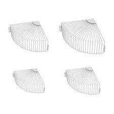 Stainless Steel Gutter Filter Strainer, for 90° Corner Gutter Downspout Guard