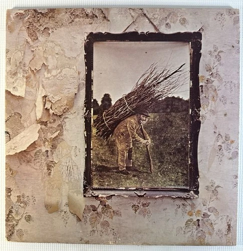 Led Zeppelin Untitled Vinyl LP 1971 US Atlantic SD 7208 (G/VG)