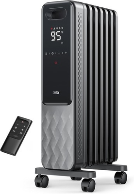 #ad Oil Filled RadiatorElectric Radiant Heaters for Large Room with Remote Control $107.00