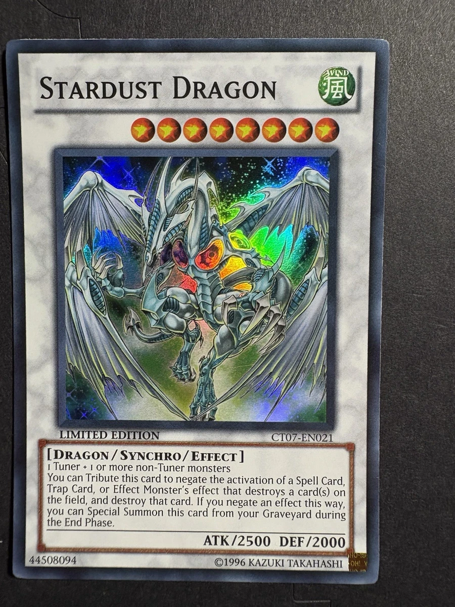 Stardust Dragon Yu-Gi-Oh! TCG Super Rare Individual Collectible