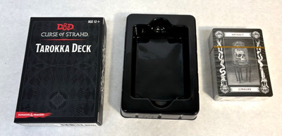Gale Force 9 - D&D Curse of Strahd - Tarokka Deck  (Open Box - Unused)
