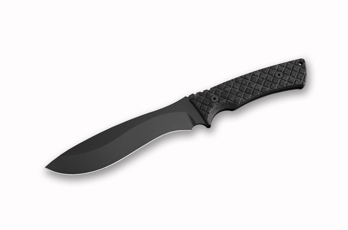 Spartan Blades Machai Fixed Blade SBSL002BKBK Black Micarta 1095 Steel Knife