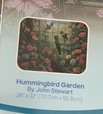 New sealed Diamond Art Club Hummingbird Garden John Stewart mystery 23 NIB