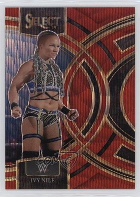 2024 Panini Select WWE Premier Level Red Wave Prizm 15/99 Ivy Nile #179 02v3