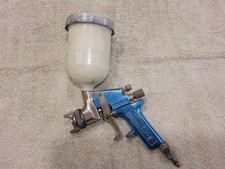 Sharpe Sgf Hvlp Blue Gravity Feed Spray Paint Gun With Tip And Cup Sharpe Sgf Hvlp Blue Gravity Feed Spray Paint Gun With Tip And Cup