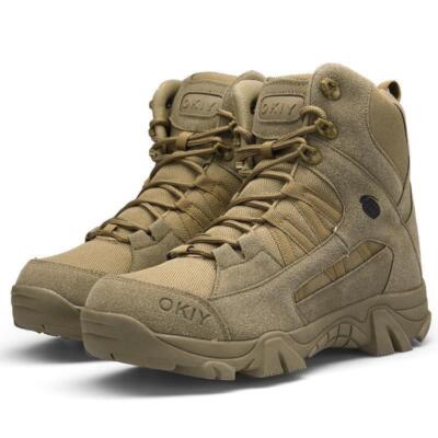 Botas Militares De Camuflaje Para Hombre Zapatos De Trabajo