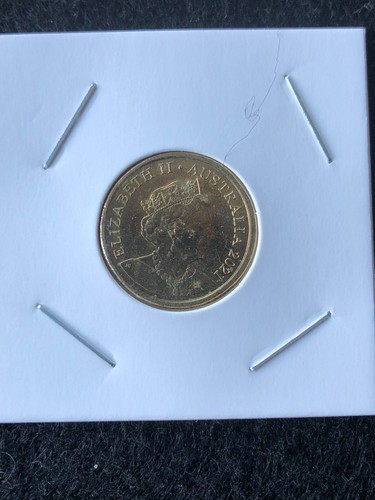 2021 $2 THE DINO COLOUR COIN CIRC - Picture 4 of 4