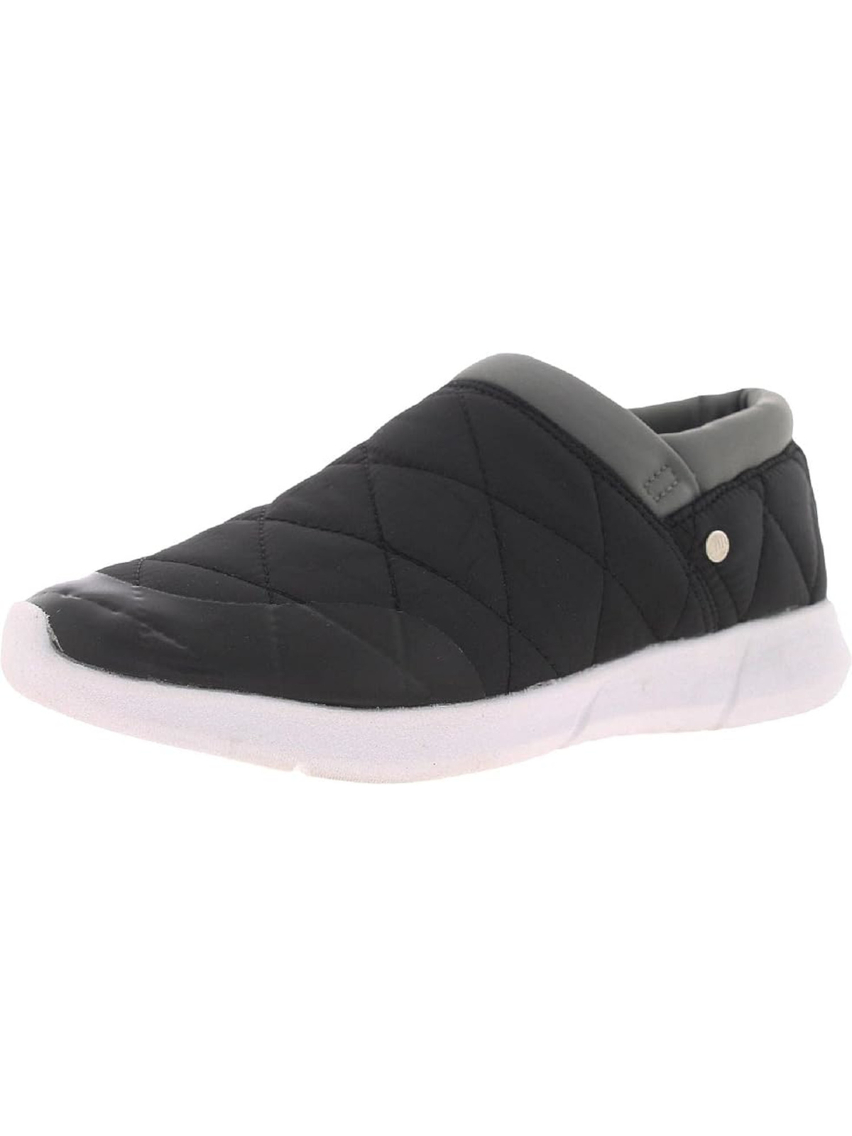 Женские черные кроссовки на танкетке без шнуровки с круглым носком Kellie LONDON FOG 95 М 4490₽