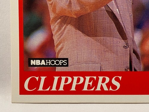 1989-90 NBA Hoops Don Casey Los Angeles Clippers NBA Card #107 - Picture 4 of 12