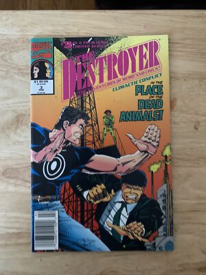 THE DESTROYER ISSUE #3 MARVEL 1992