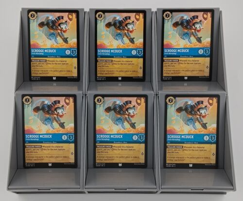 (6x) Disney Lorcana - ...Inklands - Scrooge McDuck - Uncle Moneybags - 155/204
