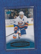 2015-16 Upper Deck Overtime Hockey BLUE # 8 Kyle Okposo