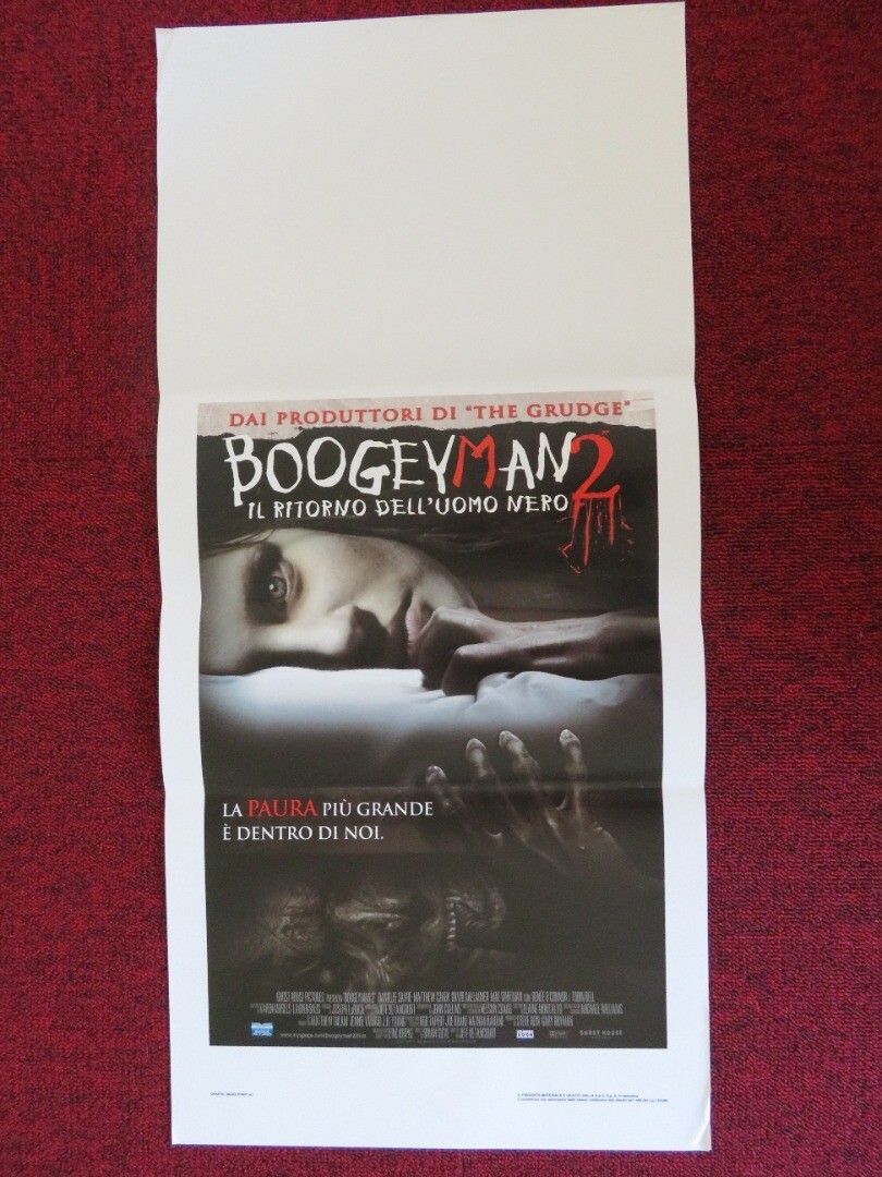 Locandina originale film Boogeyman 2 - Il ritorno dell'uomo nero (2008) - Regia di Jeff Betancourt