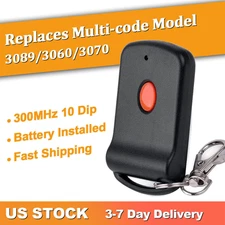 4x For Linear Multi-Code 3089 MCS308911 3060 3070 4120 10 Dip Garage Door Remote