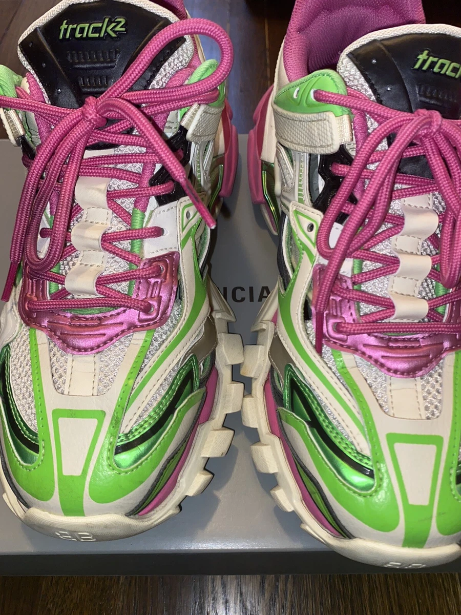 pink and green balenciaga