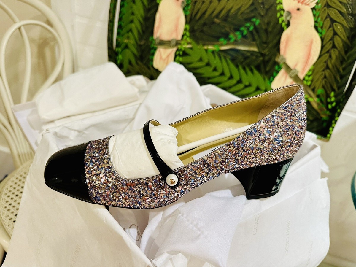 Jimmy Choo Woman Shoes Mary-Jane Style ELISA 45 CFZ BLACK Jimmy Choo Woman Shoes Mary-Jane Style ELISA 45 CFZ BLACK