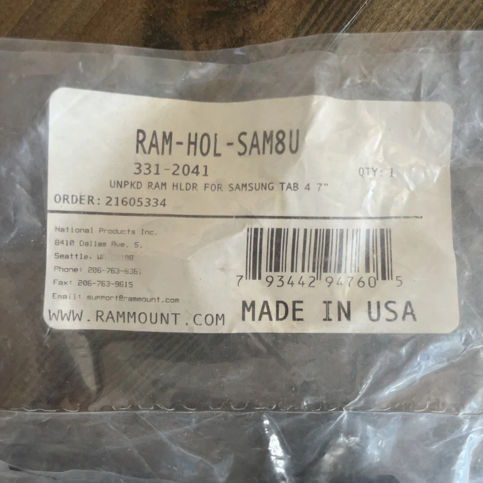 RAM® EZ-Roll'r™ Powered Cradle for Samsung Tab Active 4 7.0 - Image 2 of 2