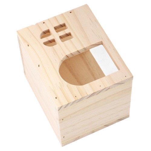 Guinea Pig Hideout House Wooden Small Animal Wooden Small Hamster