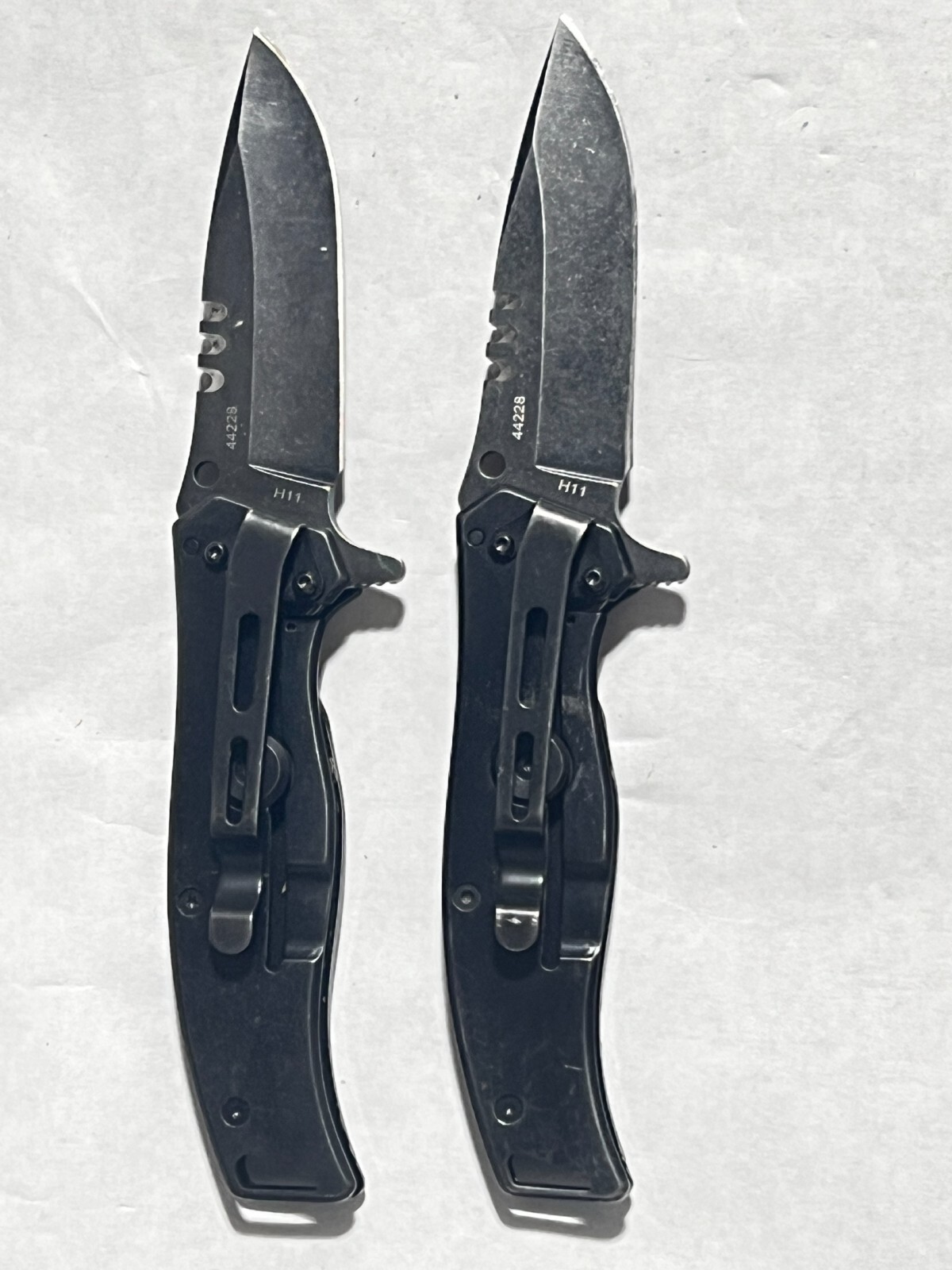 Lot of 2 Klein Tools 44228 H11 Assisted Opening Pocket Knives eBay