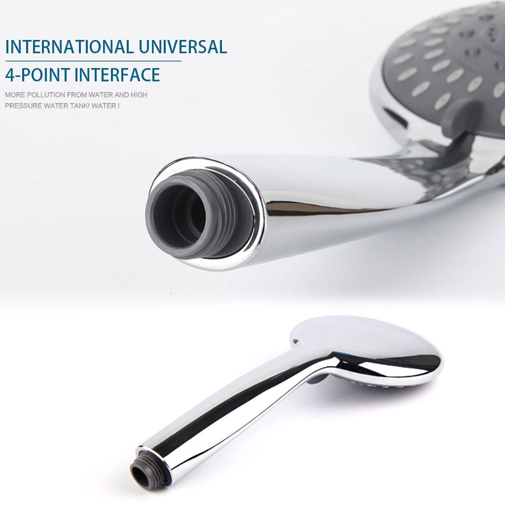 5 Spray Settings High Pressure Handheld Shower Head Massage Spa Detach