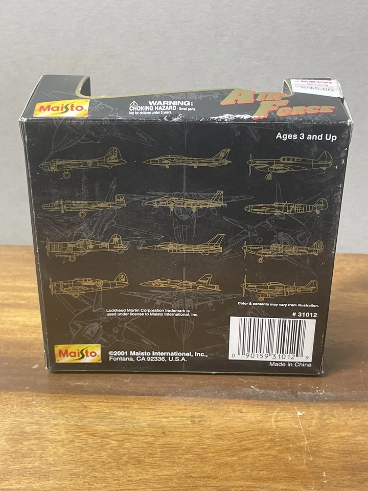 Maisto Die Cast 1997 edición especial Air Force #31012 nuevo sellado Foto 2 de 2